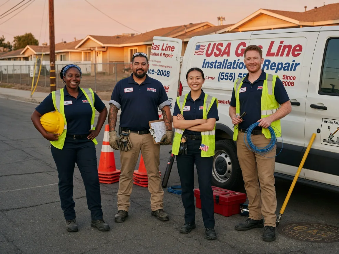 Gas Line Installation company in Sabine, WV